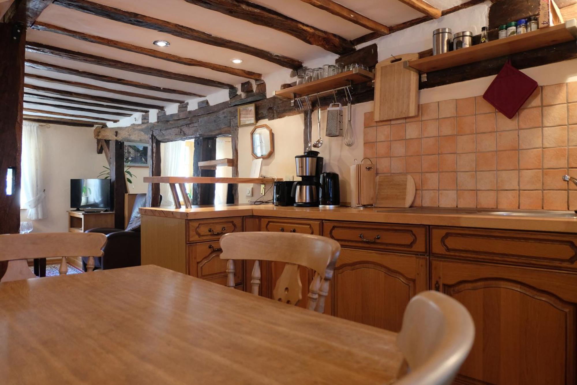 Historisches Haus Im Herzen Von Monschau Phòng bức ảnh